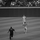 Illustration for article titled Naked Idiot On Turner Field Delays Athletics-Braves Game
